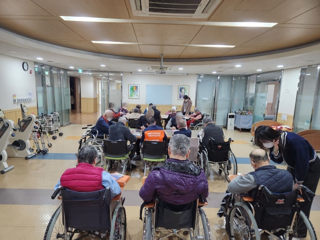 효도로 대학  <동백꽃 색칠하기>